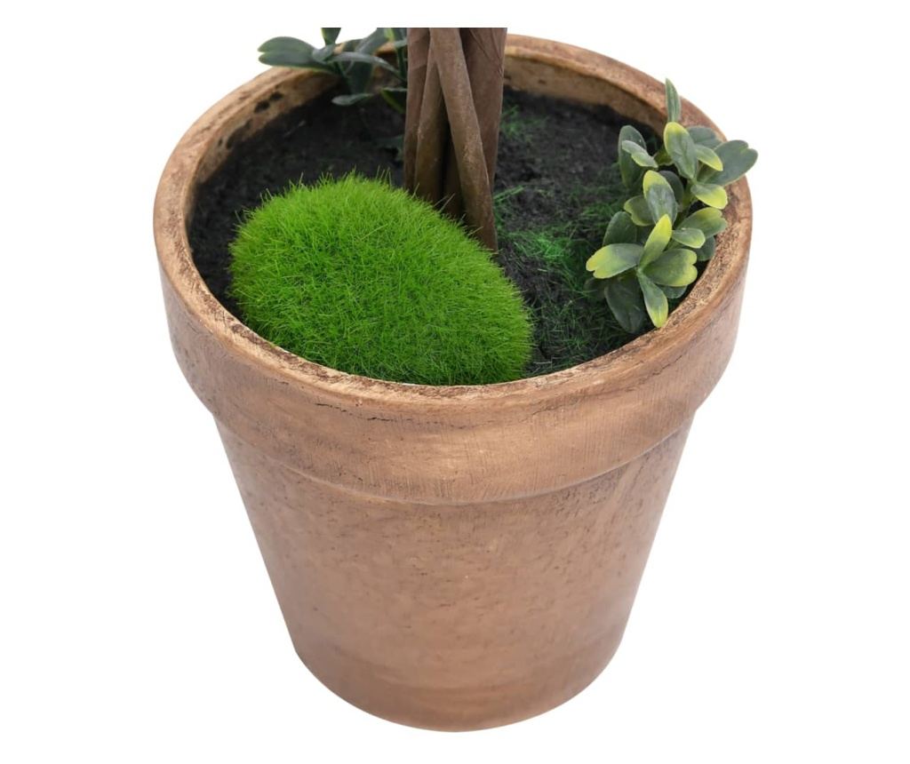 Umjetne biljke šimšira s loncem 2 kom. zelena 56 cm kugla - 4