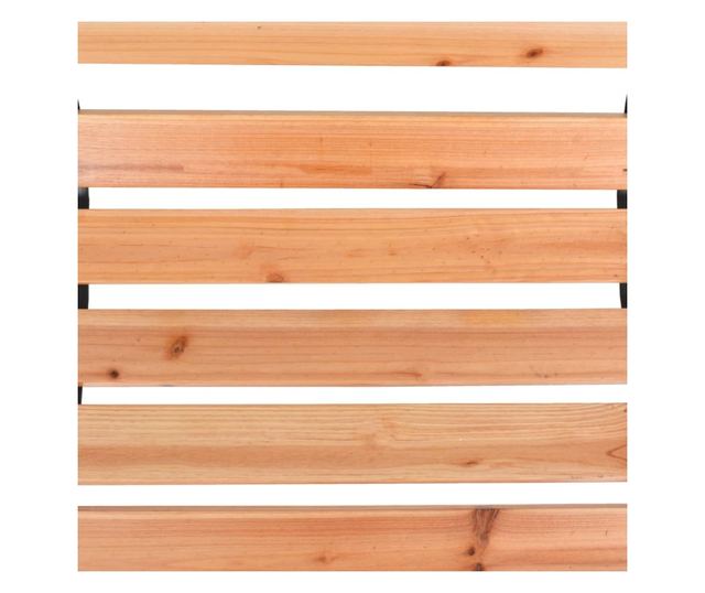 Vrtna klupa, 122 cm, drvo