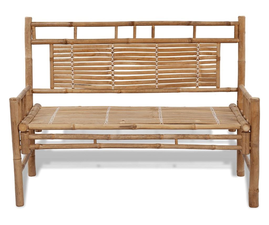 Vrtna klupa, 120 cm, bambus - 2