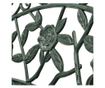 Vrtna klupa, zelena, 100 cm, lijevani aluminij