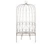 Vrtna klupa, bijela vintage, 95 cm, željezo thumbnail 2