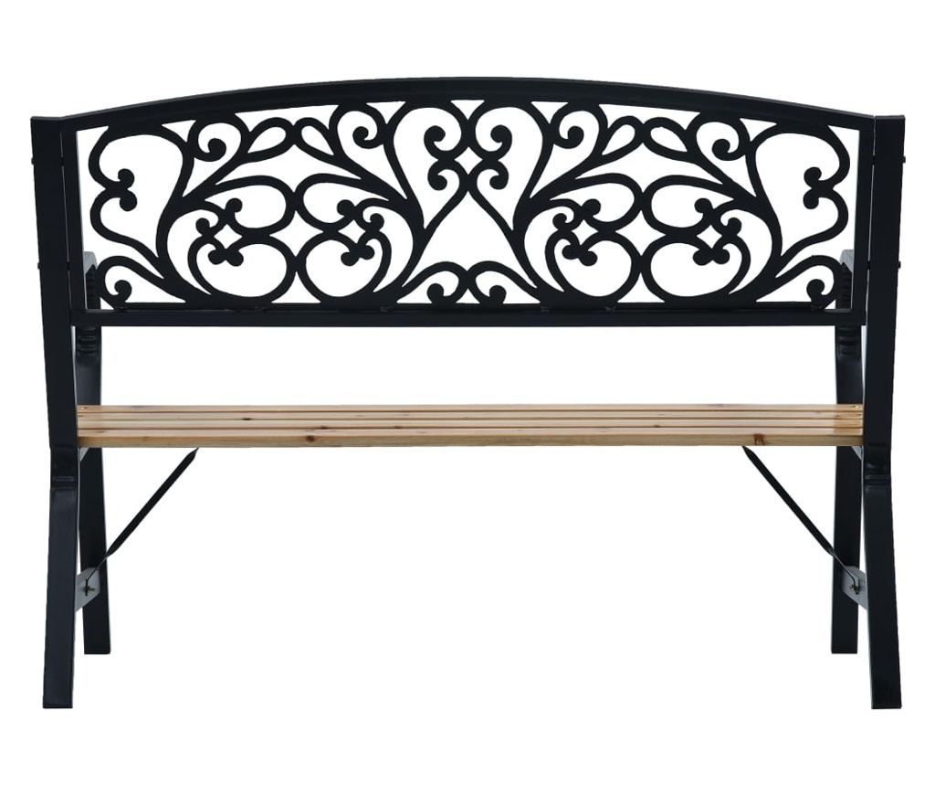 Vrtna klupa, 120 cm, drvo - 3