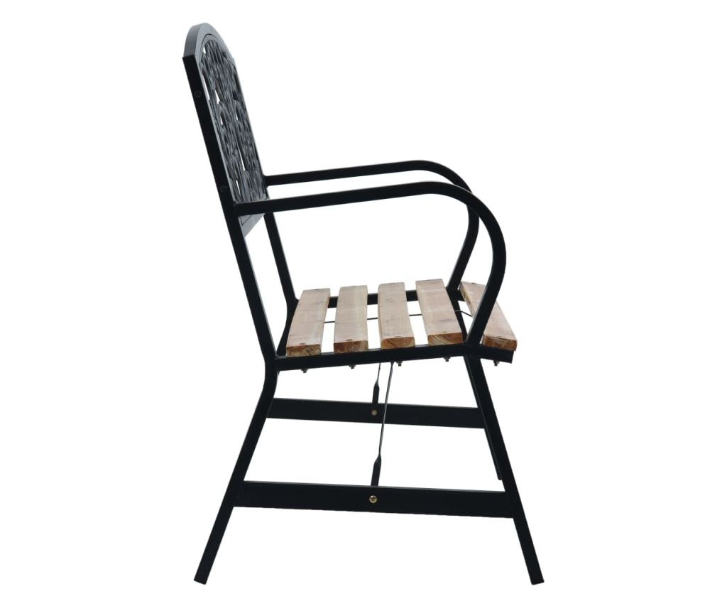 Vrtna klupa, 120 cm, drvo - 7