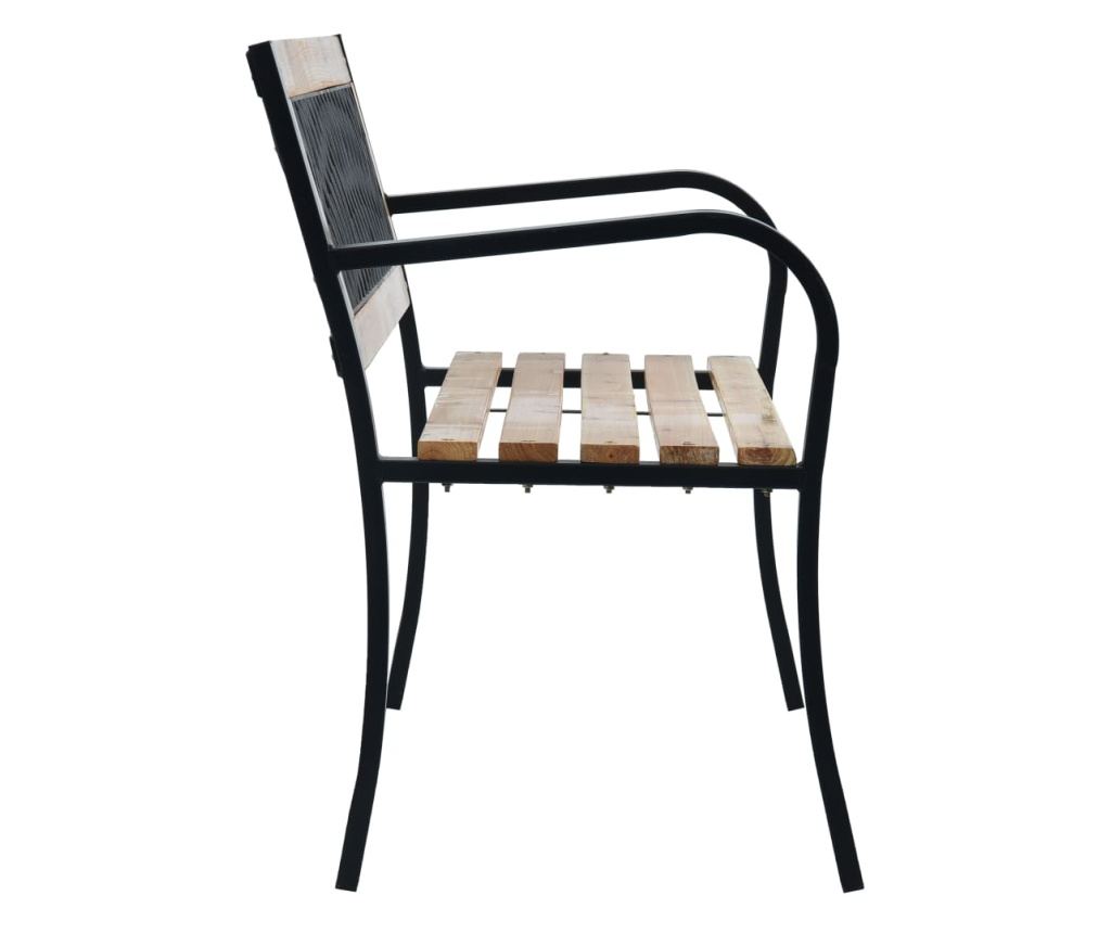 Vrtna klupa, 120 cm, drvo - 3