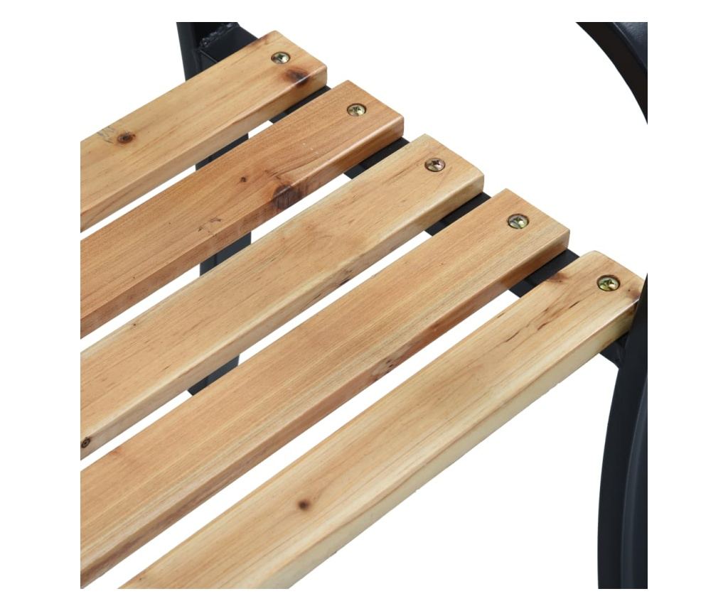 Vrtna klupa, 120 cm, drvo - 7