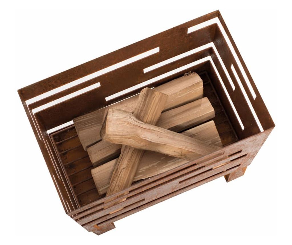 Košara za vatru Madison, bakrena, čelik - 4