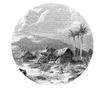Fototapeta Okrągła 'Krajobraz Gwadelupy', 190 cm thumbnail 2
