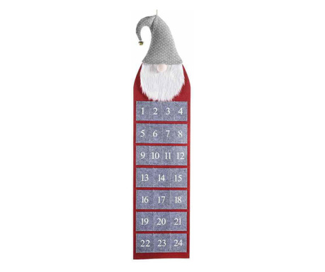 Božićni adventski kalendar 24,5x104 cm