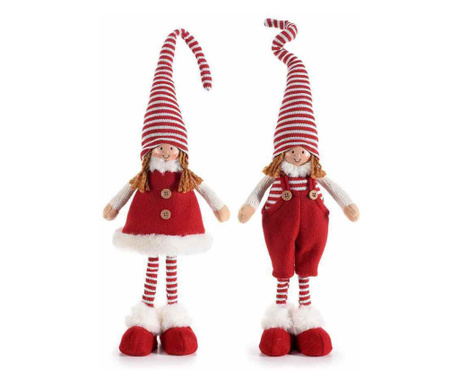 Set 2 figurine Elfi 11x7x53 cm