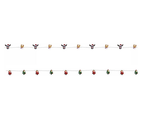Set od 2 božićne girlande s LED diodama 2x180 cm