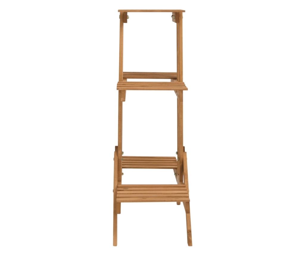 Podrška za žardinjeru, 83 x 25 x 83 cm, drvo jele - 3