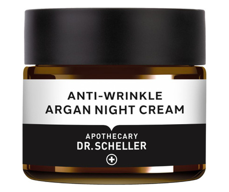Crema antirid de noapte cu ulei de argan, Dr. Scheller, 50 ml