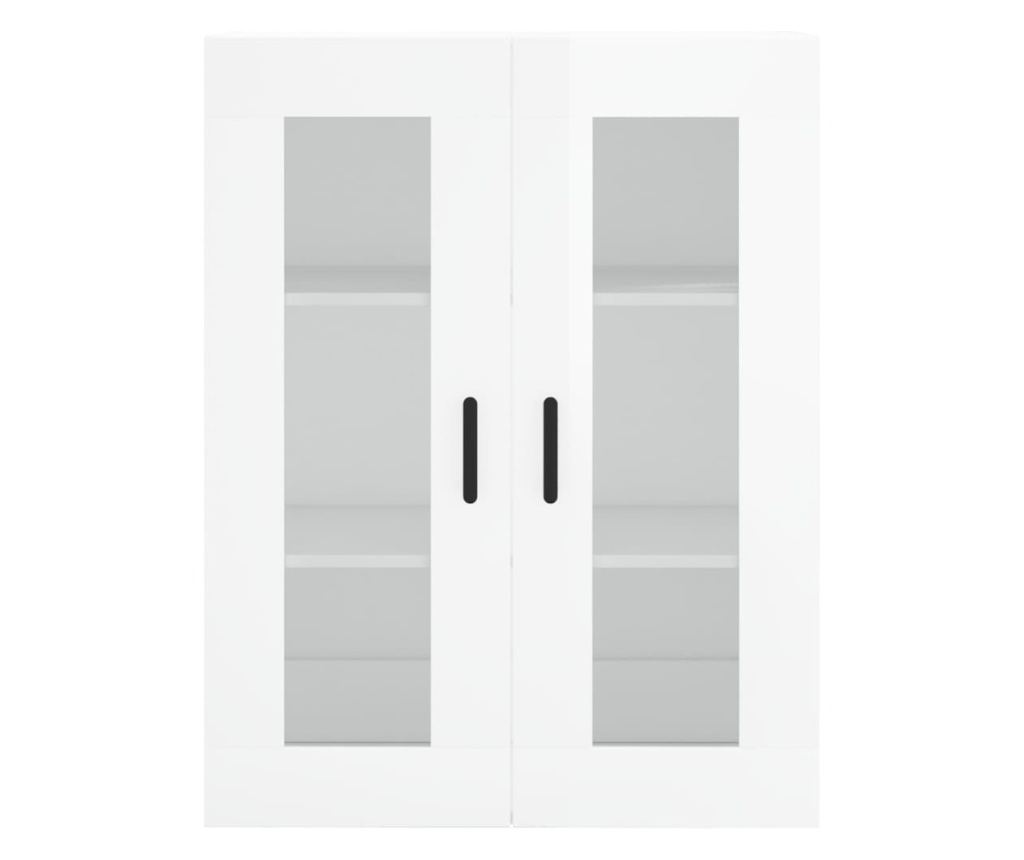 Visoka ormar, bijela visokog sjaja, 69,5x34x180 cm, kompozitno drvo - 6