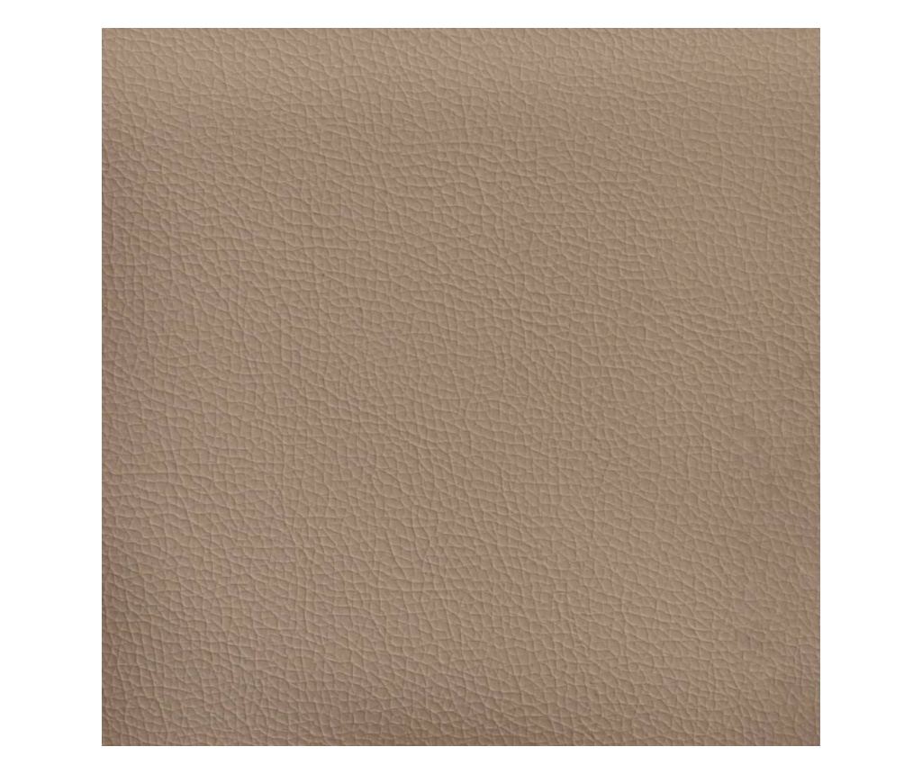 Postel s matrací Dover cappuccino 80 x 200 cm umělá kůže - 8