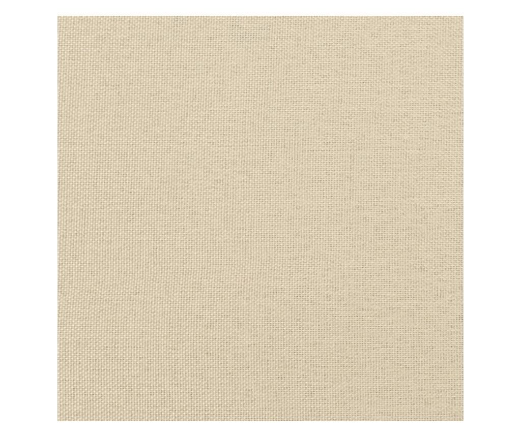 Κρεβάτι Ημέρας με Επέκταση, Κρεμ, 90x200 εκ., Ύφασμα - 10