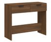 Κονσόλα, Brown Oak, 90x36x75 cm, Επεξεργασμένη Ξυλεία thumbnail 2