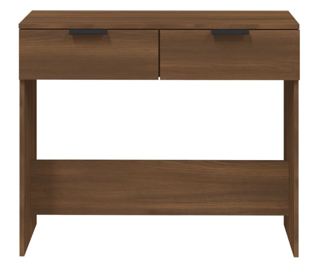 Κονσόλα, Brown Oak, 90x36x75 cm, Επεξεργασμένη Ξυλεία - 6
