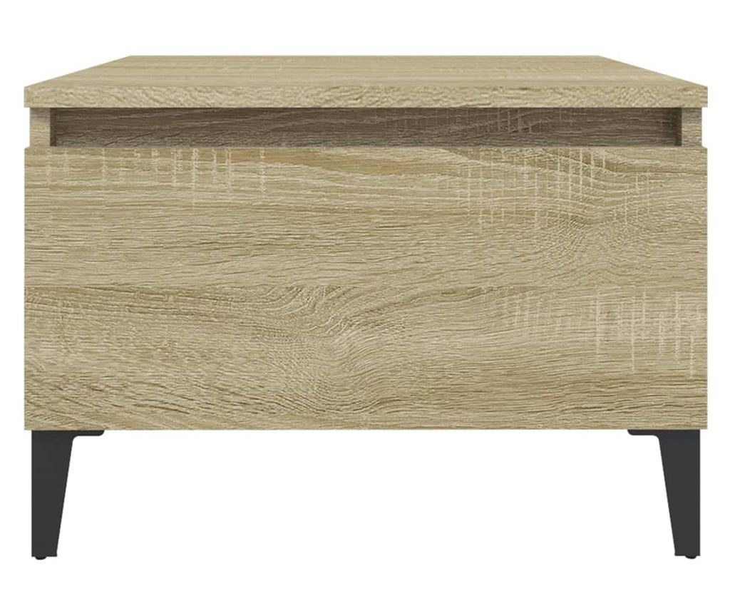 Oldals asztalok 2 db sonoma tlgy 50x46x35 cm faforgcslap - 7
