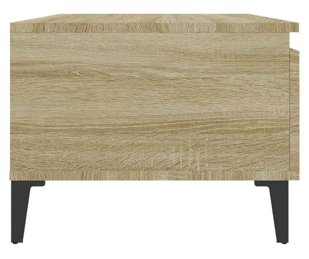 Oldals asztalok 2 db sonoma tlgy 50x46x35 cm faforgcslap - 9