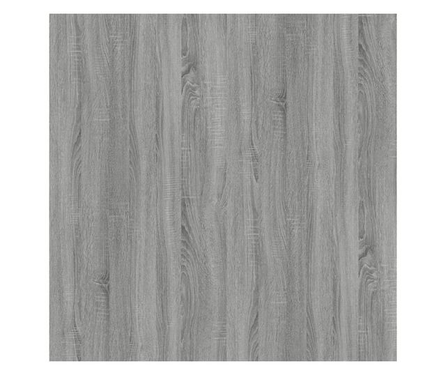 Knyvespolc/Elvlaszt, szrke sonoma, 80x24x192 cm, feldolgozott fa