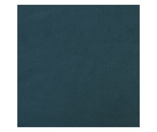 Zakretne kuhinjske stolice, 2 kom., plave, baršun