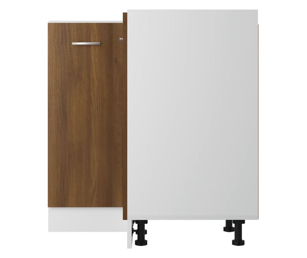 Ντουλάπι κουζίνας δρυς καφέ 75,5x75,5x80,5 εκ. σύνθετο ξύλο - 6