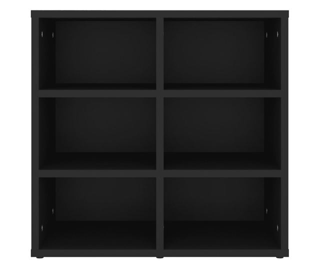 Ormarić za cipele, crni, 52,5x30x50 cm