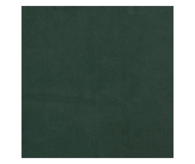 sötétzöld bársony ágykeret 120 x 190 cm