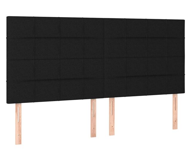 gytbla, 4 db, fekete, 100x5x78/88 cm, textil