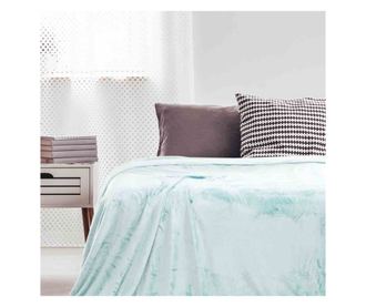 Patura cocolino cu motiv clasic, Micutu, 240 g/m2, 200x220 cm, blue