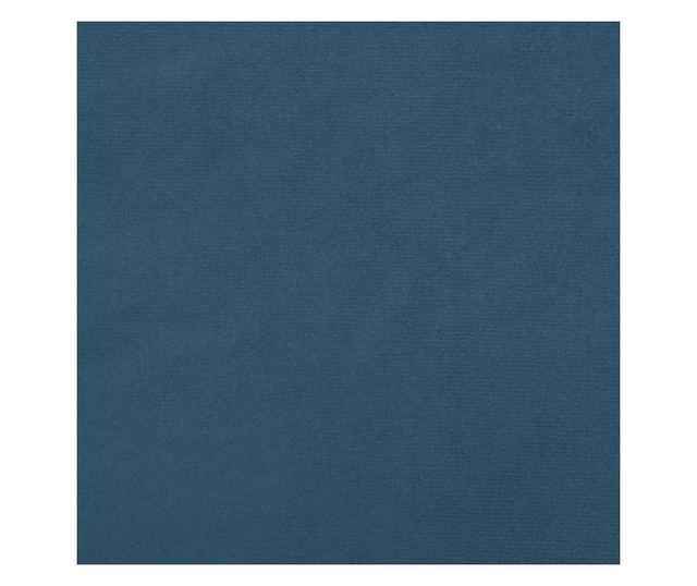 sötétkék bársony ágykeret 120x190 cm