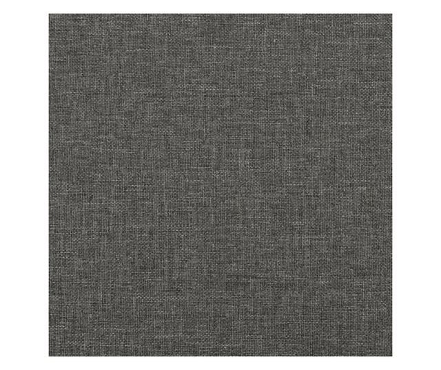 Stt szrke gytbla, 80x5x78/88 cm, textil