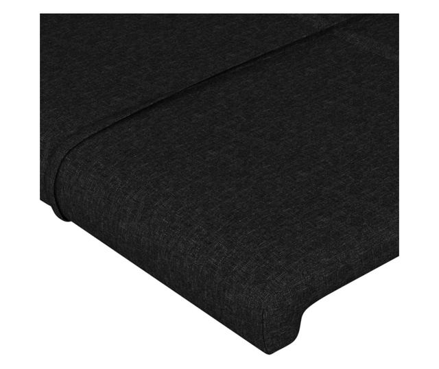 gytbla, 4 db, fekete, 100x5x78/88 cm, textil