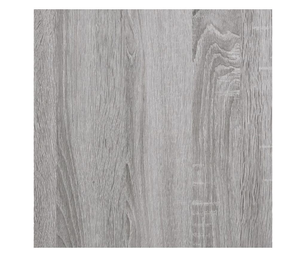 Кутия за съхранение, сонома сиво, 70x40x38 см, инженерна дървесина - 9