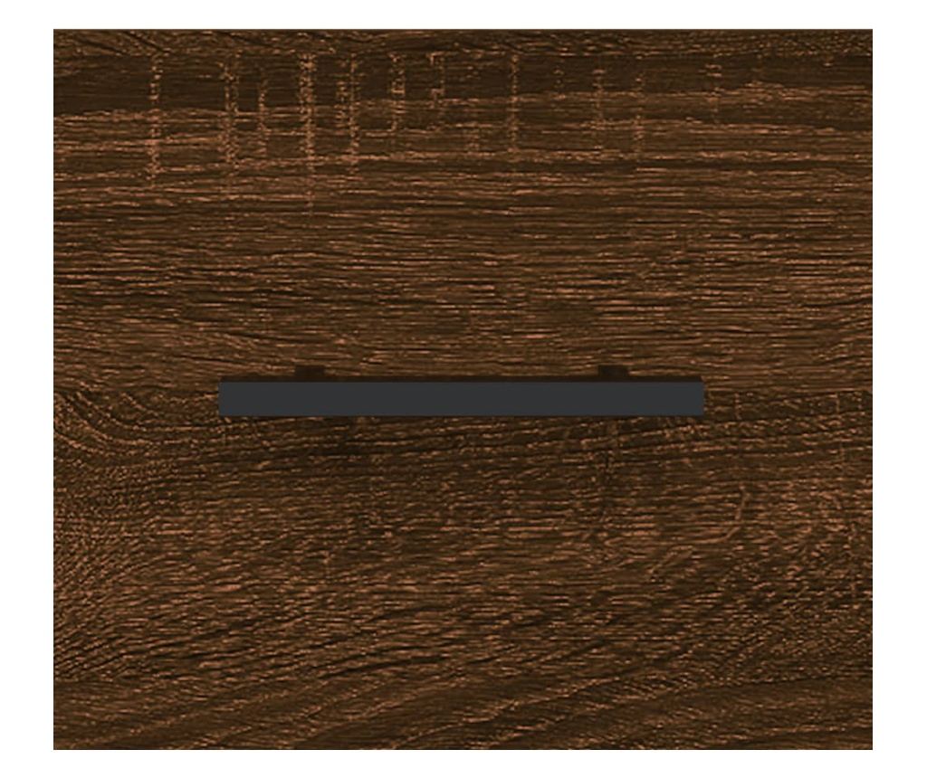 "Komoda, smeđi hrast, 34,5x34x90 cm, kompozitno drvo" - 9