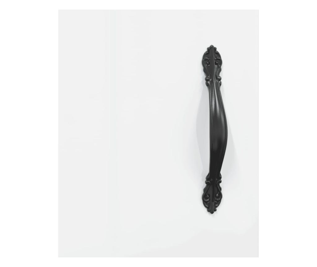 Visoka ormar, bijela visokog sjaja, 69,5x34x180 cm, kompozitno drvo - 10