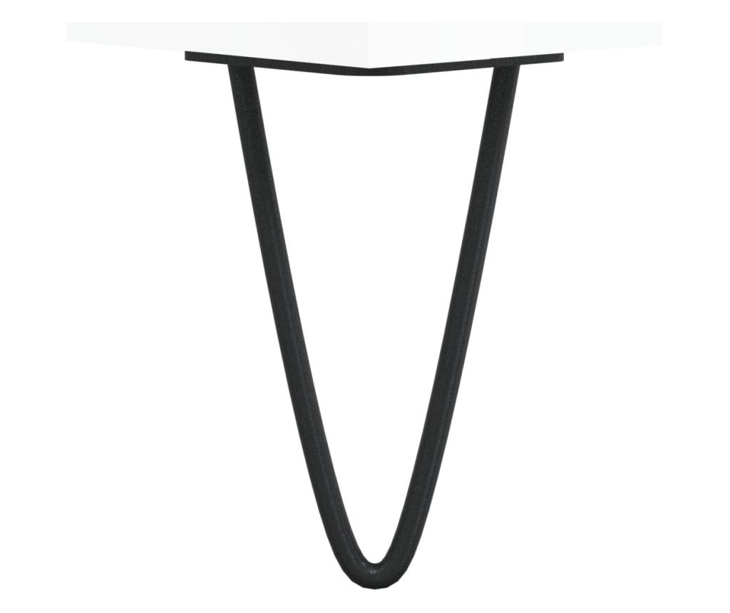 Ormarić za posuđe, visoki sjaj bijeli, 34,5x34x90 cm, kompozitno drvo - 10