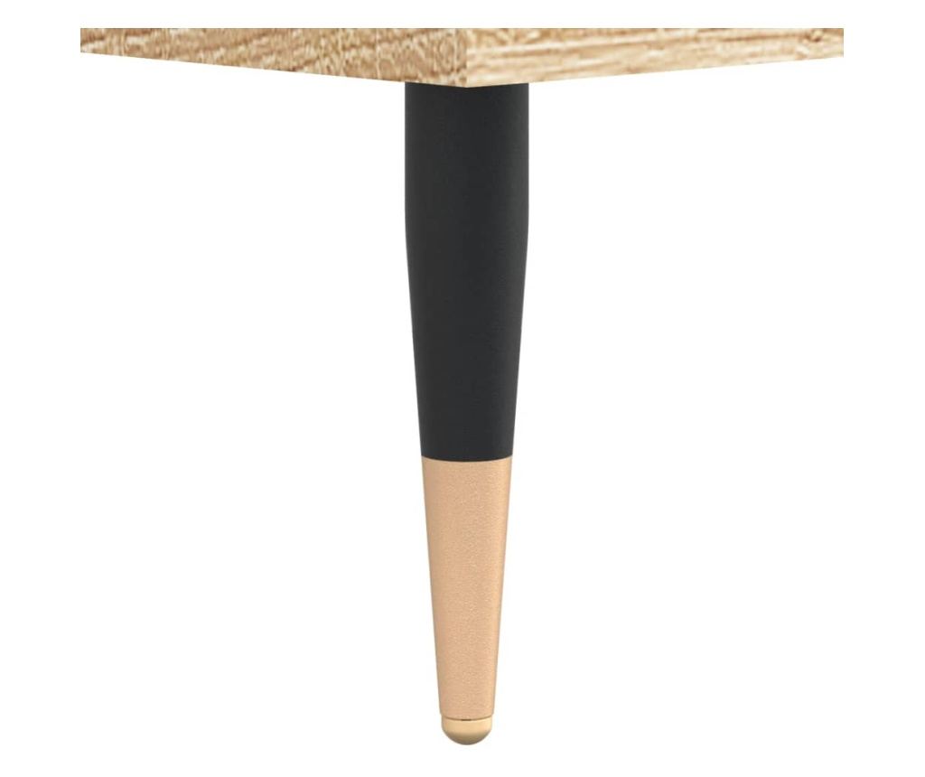 Stolić za kavu, sonoma hrast, 60x60x30 cm, kompozitno drvo - 6