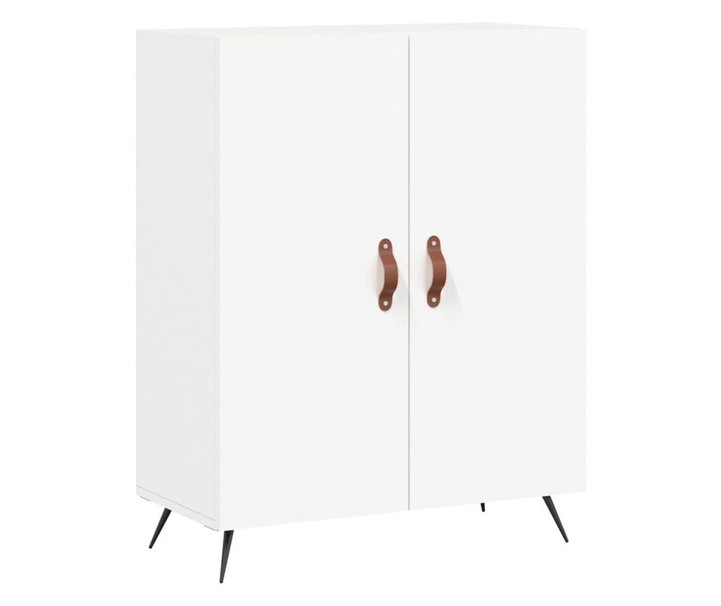 Visoka ormar, bijela, 69,5x34x180 cm, kompozitno drvo - 7