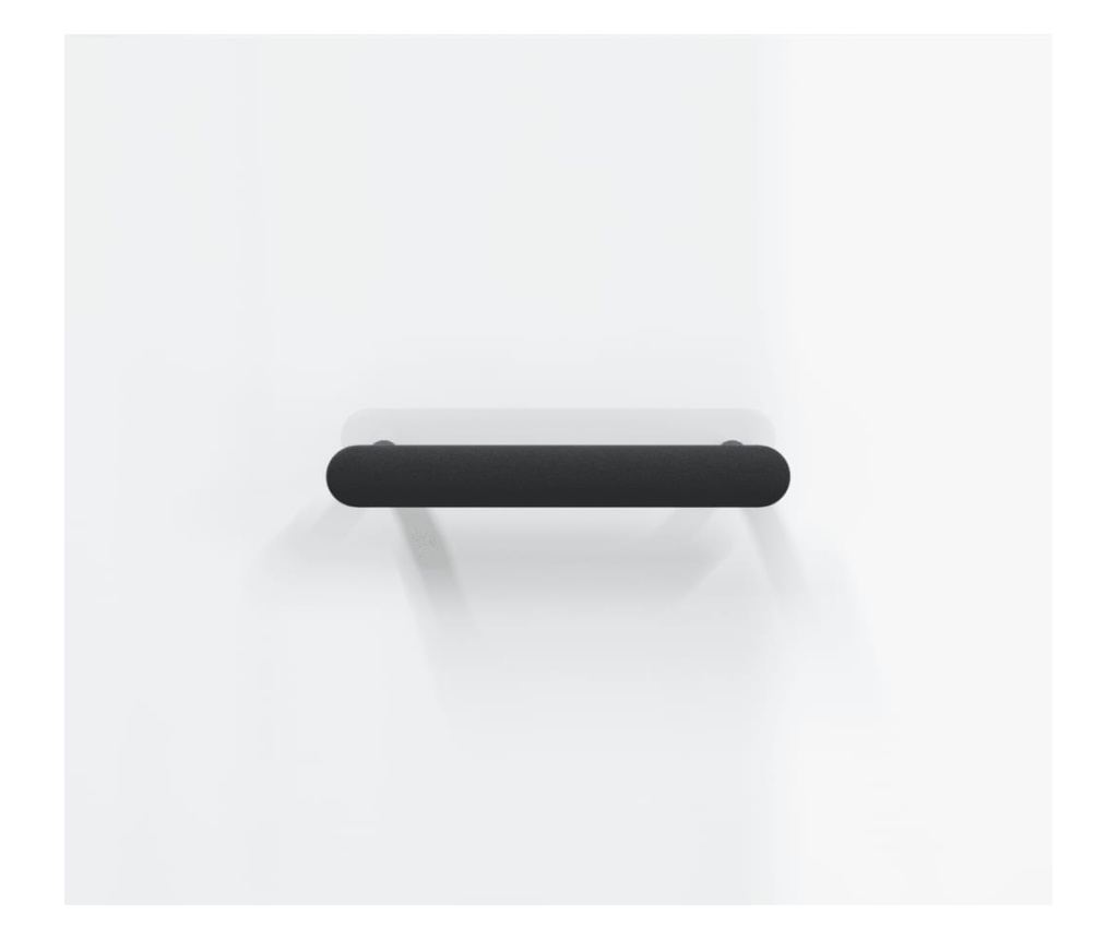 Komoda, sjajno bijela, 69,5x34x90 cm, kompozitno drvo - 9