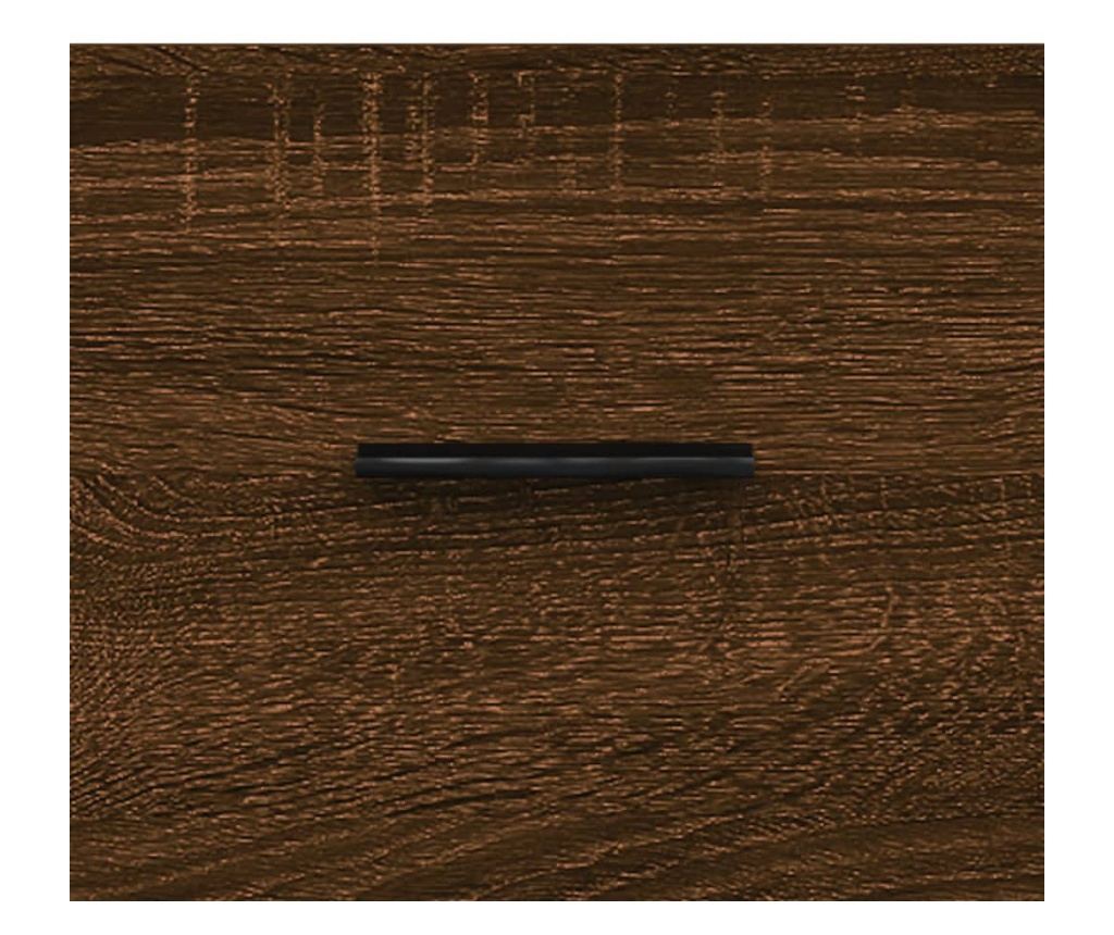 Komoda, smeđi hrast, 69,5x34x90 cm, konstruirano drvo - 9