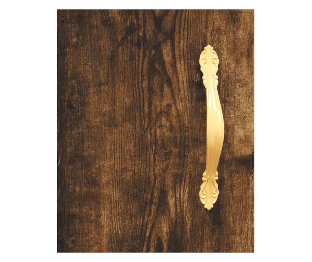 Ormarić, dimljeni hrast, 100x36x60 cm, kompozitno drvo - 10