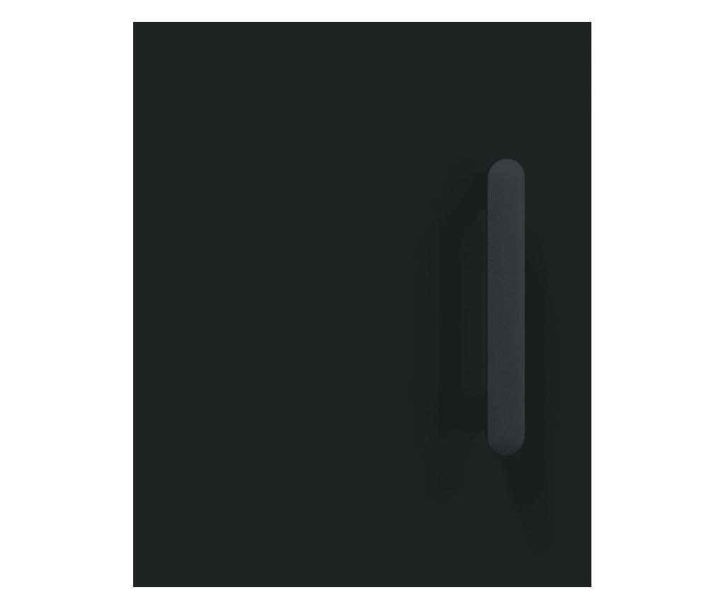 Ormarić, crna, 34,5x34x90 cm, kompozitno drvo - 10