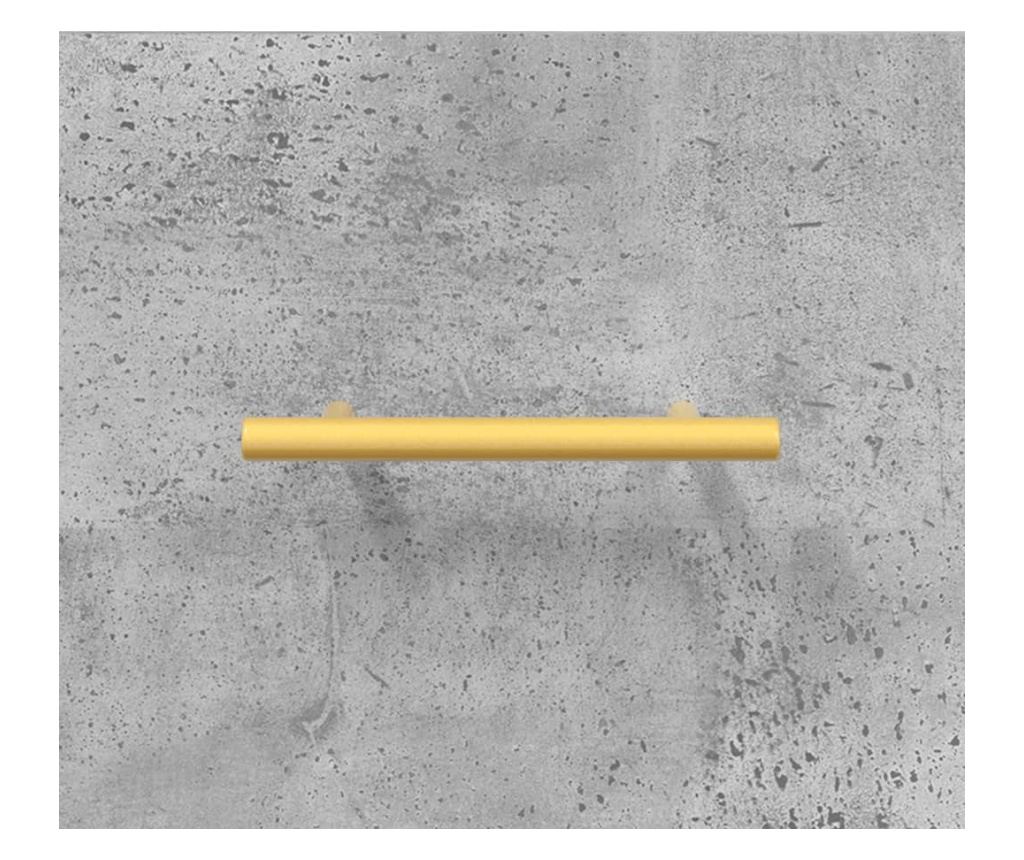 Visoki ormar, betonsko siva, 69,5x34x180 cm, kompozitno drvo - 10