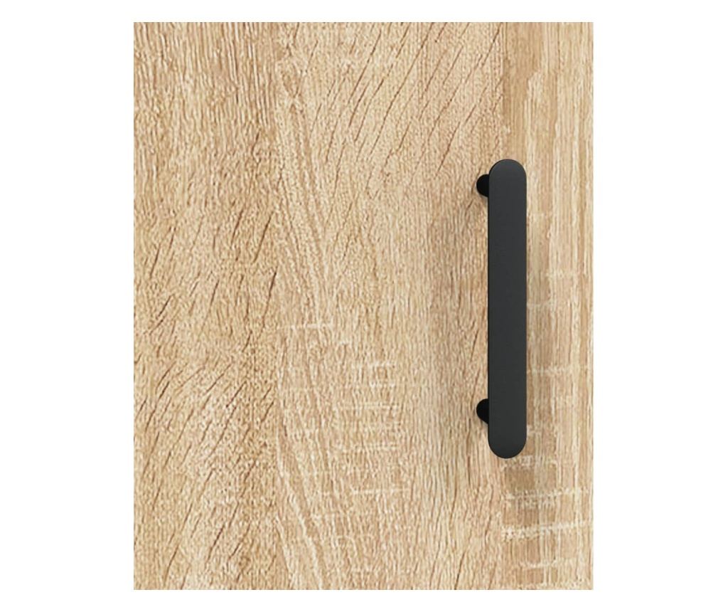 Ormarić, boja hrasta Sonoma, 90x34x80 cm, kompozitno drvo - 10