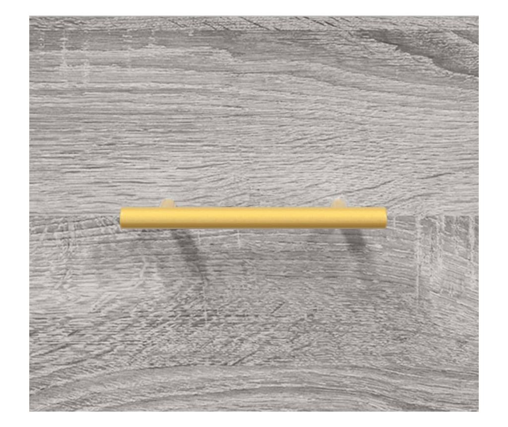 Komoda, siva sonoma, 69,5x34x90 cm, kompozitno drvo - 9