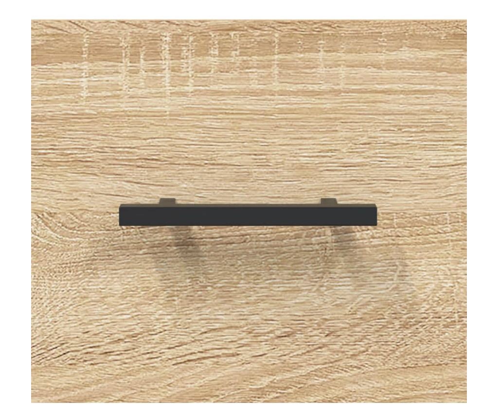 Komoda, boja hrasta sonoma, 69,5x34x90 cm, konstruirano drvo - 9