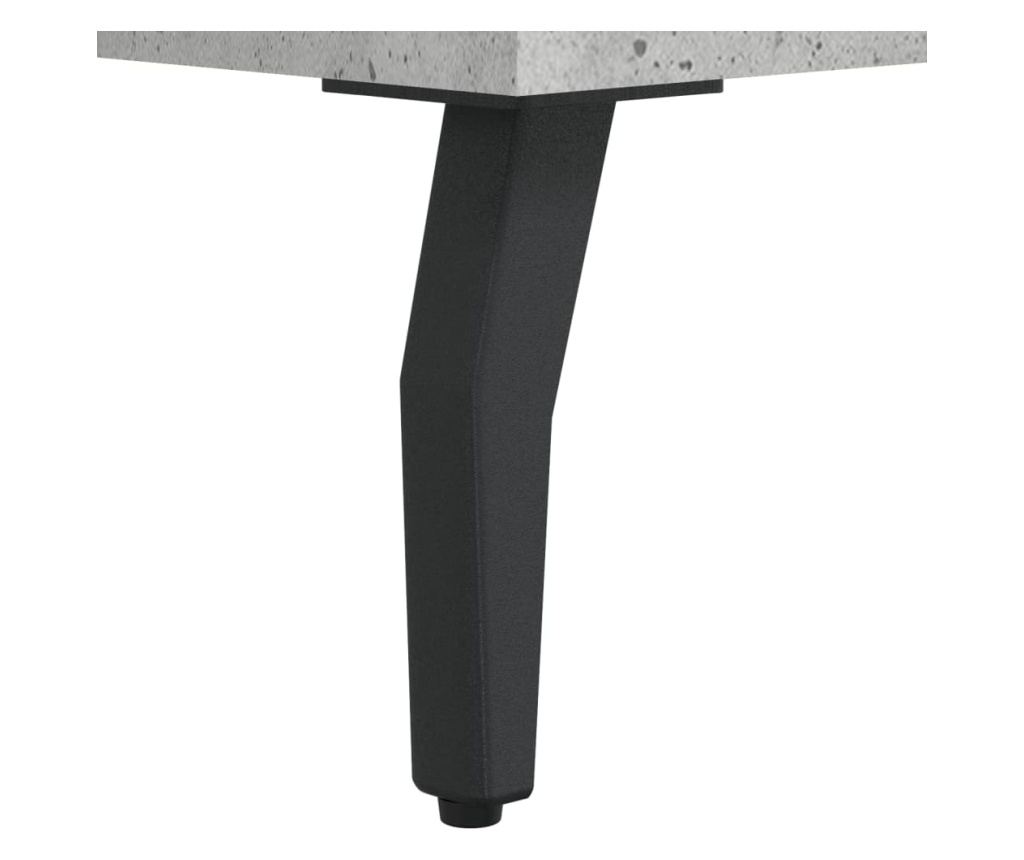 Ormarić za posluživanje, betonsko siva, 69,5x34x90 cm, konstruirano drvo - 10