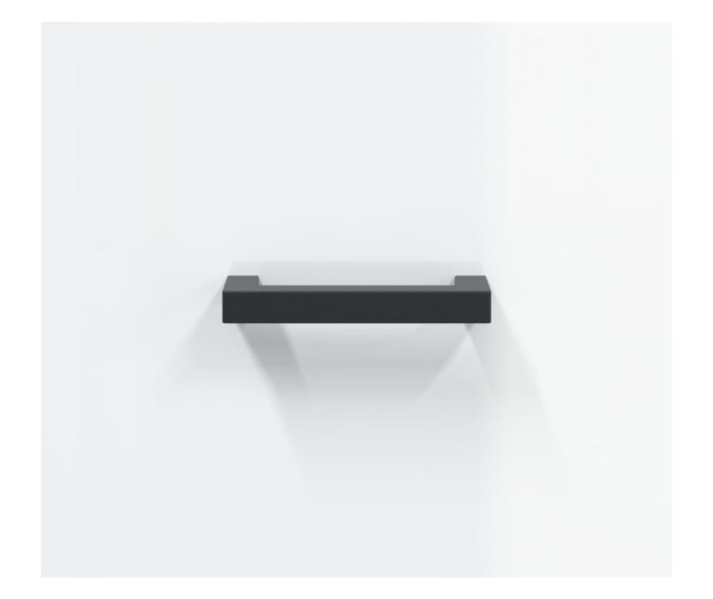 Ormarić za posluživanje, sjajno bijeli, 69,5x34x90 cm, kompozitno drvo - 10