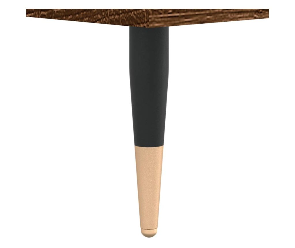 "Komoda, smeđi hrast, 34,5x34x90 cm, kompozitno drvo" - 11